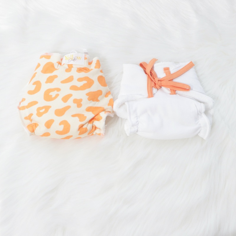 Wild & Free – Doodle Dry Nappies (Set of 2)