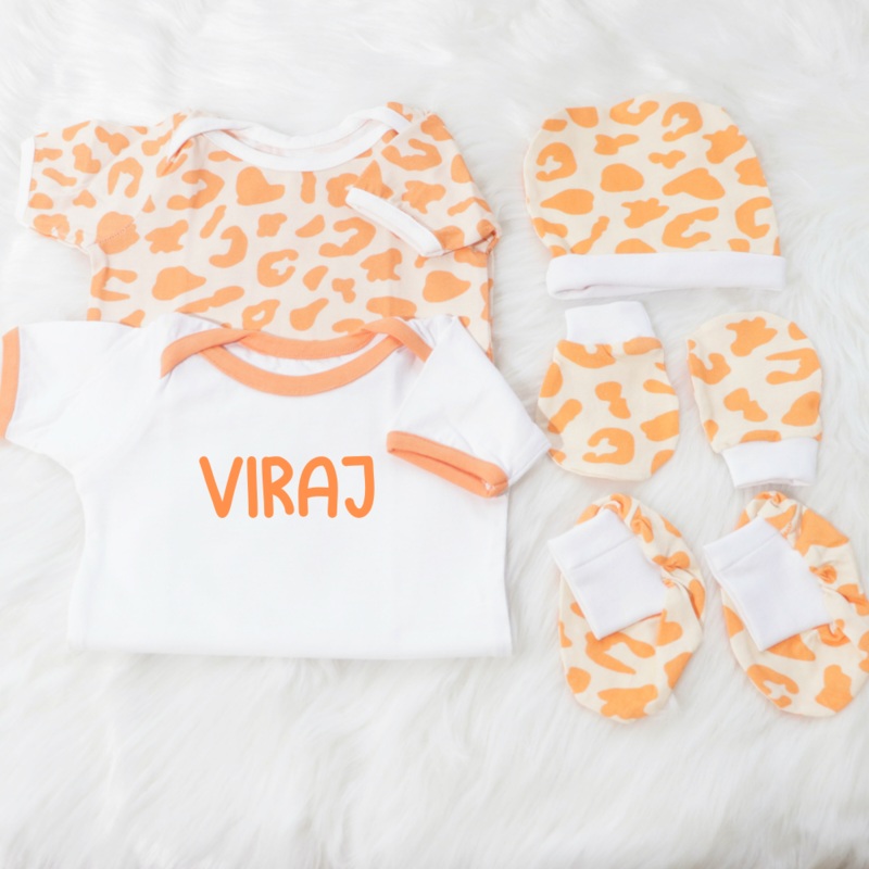 Wild & Free – Newborn Bodysuits Bundle