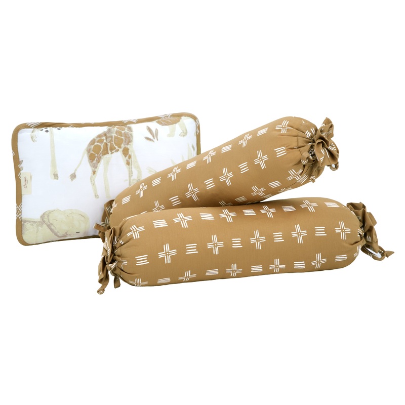 Crane Baby Pillow And Bolster Set Kendi Collection, Pack Of 3 – Multicolor