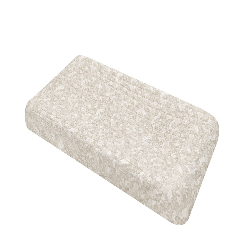 Crane Baby Quilted Change Pad Cover Willow Collection – Multicolor