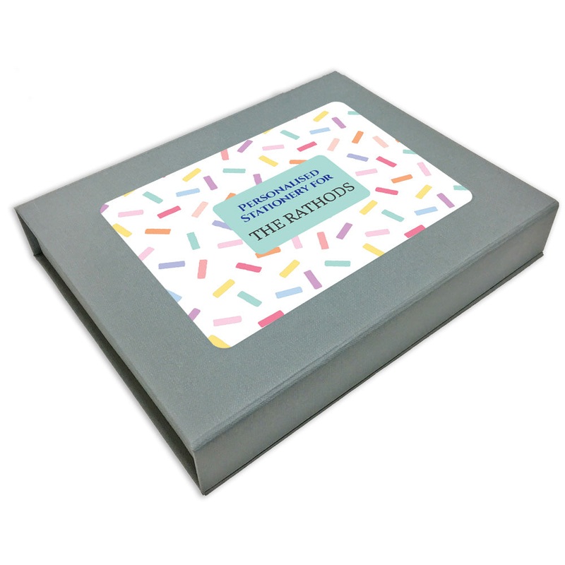 Personalised Joy Stationery Gift Set – Set of 24 or 48