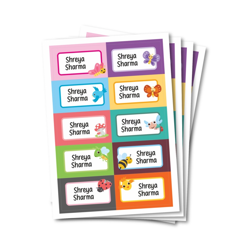 Waterproof Labels – Birds (Set Of 40)