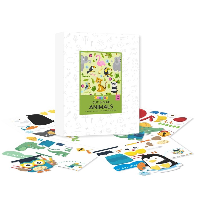 Cut & Glue Activity – Animals