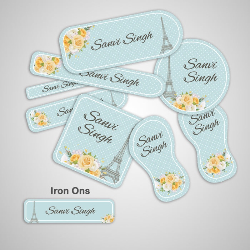 Eiffel Tower – Complete / Split / Iron Ons Packs