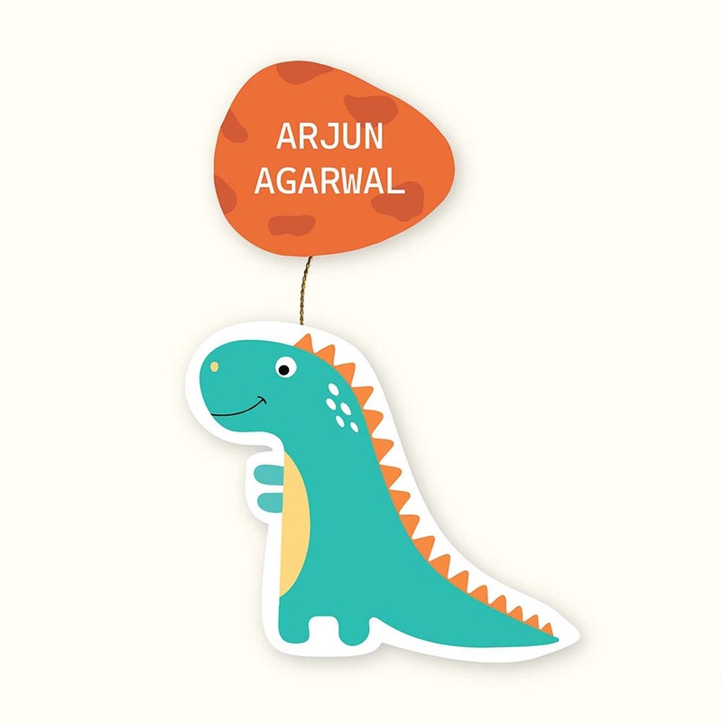Hanging Tags Set of 25 – Dinosaur