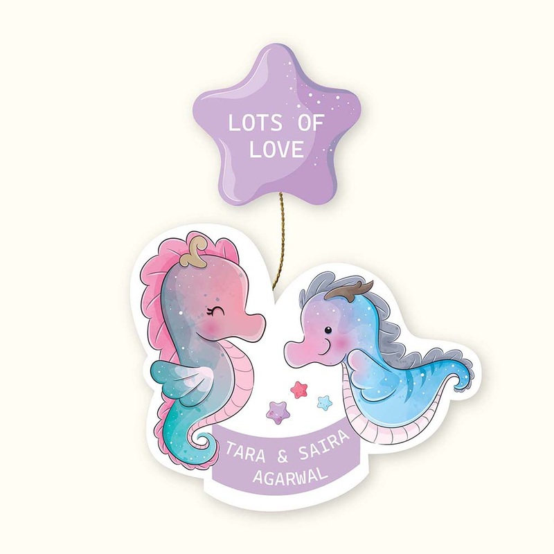 Hanging Tags Set of 25 – Sibling Sea Horse