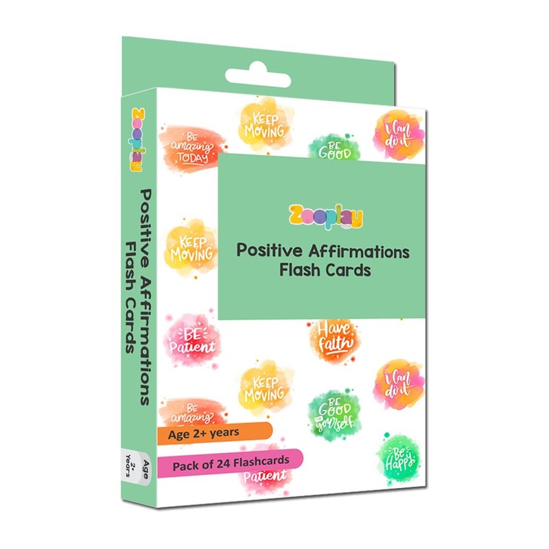 Positive Affirmations Flashcards- Pack of 24