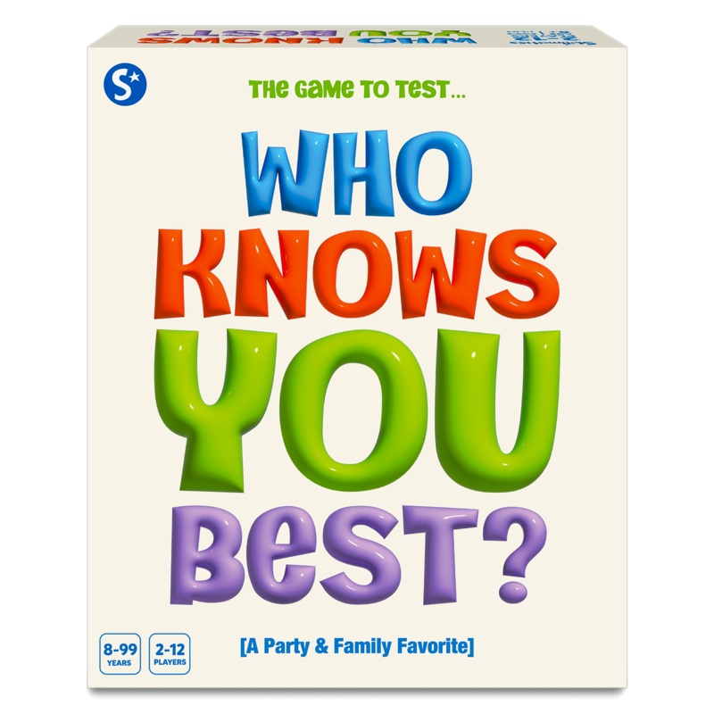 Skillmatics Card Game – Who Knows You Best? Family Party Game for Kids and Adults, Fun for Game Night