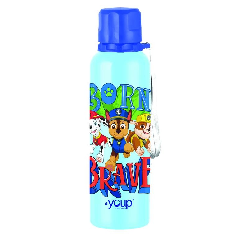 Youp Stainless Steel Blue Color Paw Patrol Kids Water Bottle CORAL – 750 ml