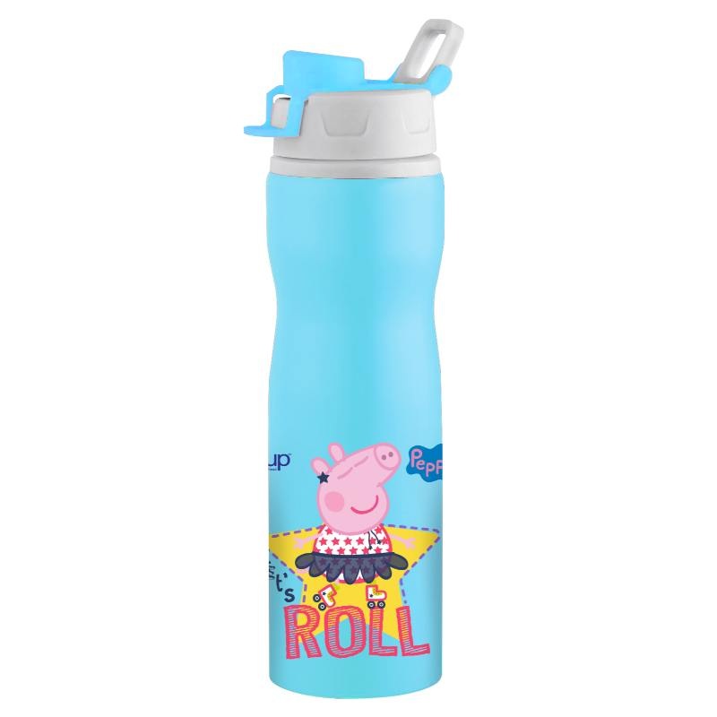 Youp Stainless Steel Blue Color Peppa Pig Kids Water Bottle TUKTUK – 750 Ml