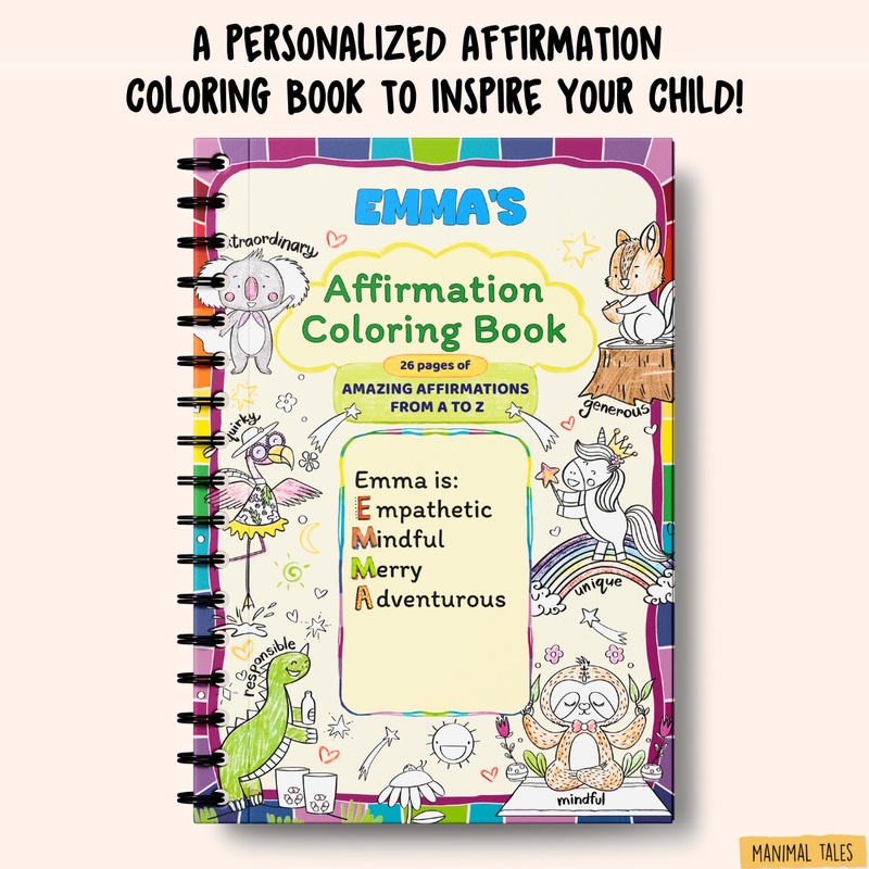My Amazing Affirmation Coloring Book!