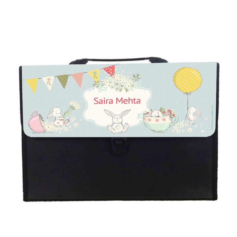 Personalised Expandable Folders – Bunny
