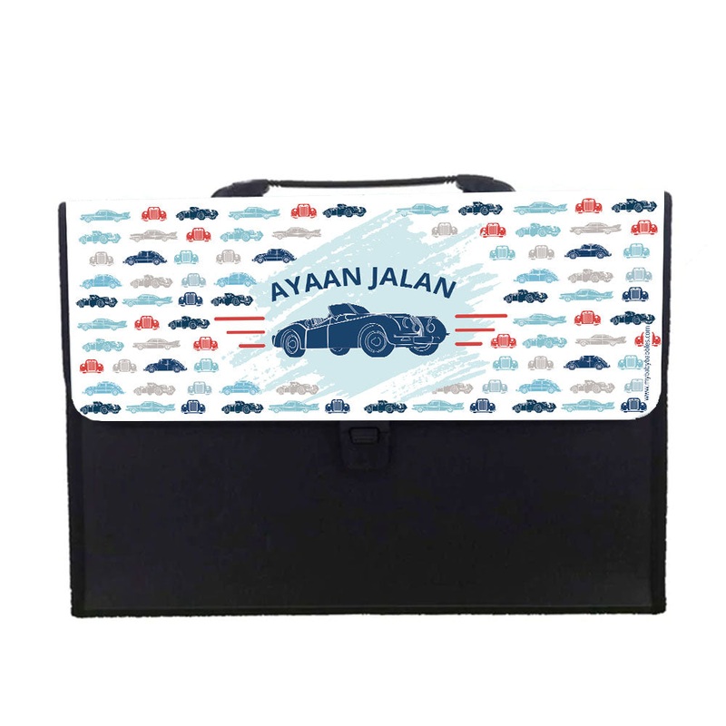 Personalised Expandable Folders – Cars