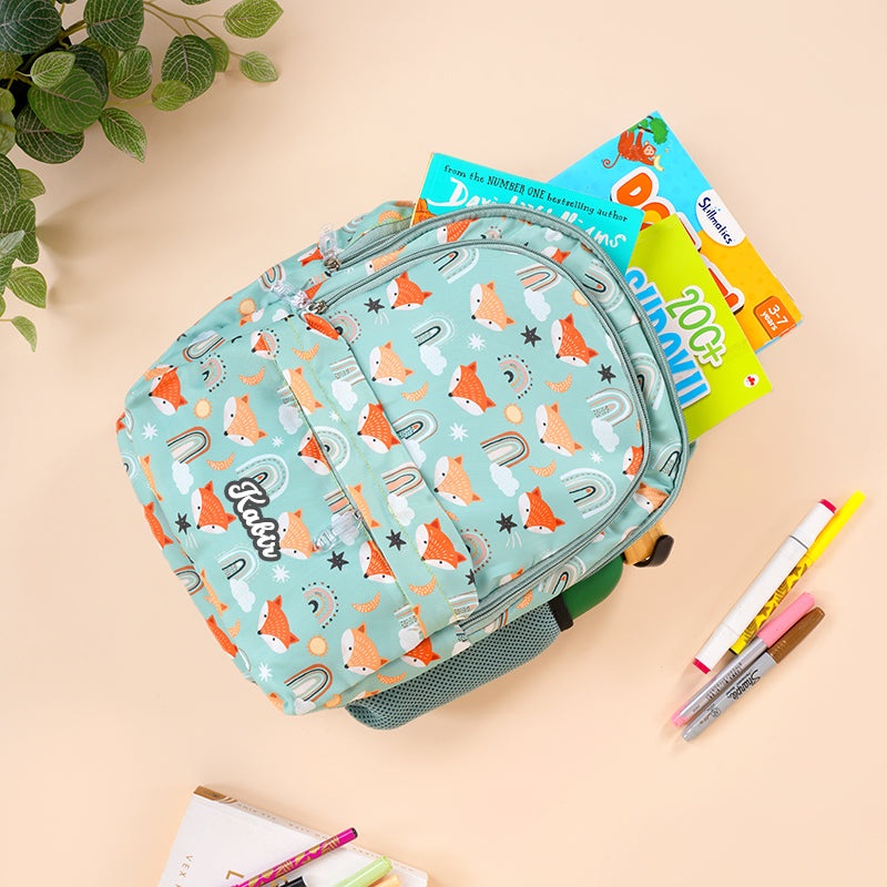 Printed Backpack – Fox