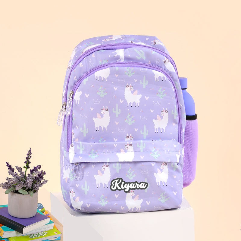 Printed Backpack – Llama