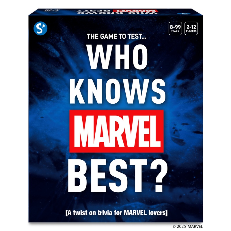 Skillmatics Card Game – Who Knows Marvel Best, Family Party Game for Boys, Girls, Teens, Adults Who Love Avengers, Spiderman, Iron Man, Hulk, Fun for Game Night, Gifts for Ages 8, 9, 10 and Up