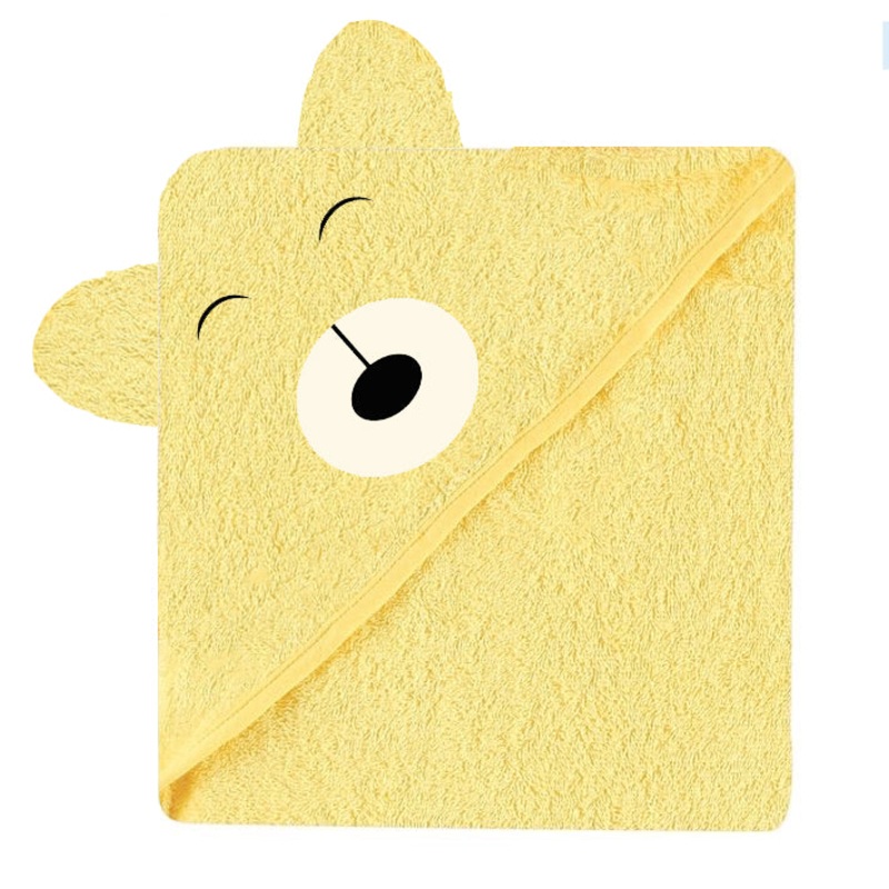 Tiny Snooze Hooded Towel- Bear