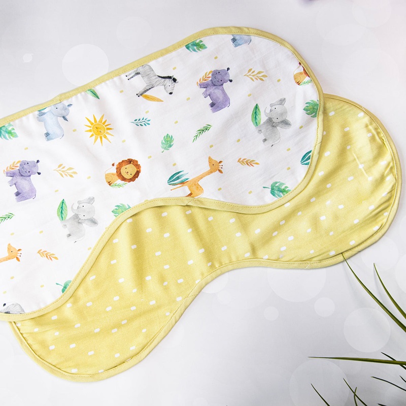 Tiny Snooze Organic Burp Cloths (Set of 2)-Into The Wild