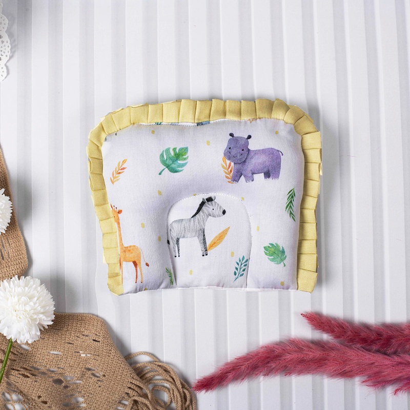 Tiny Snooze Organic U-Pillow- Safari Animals