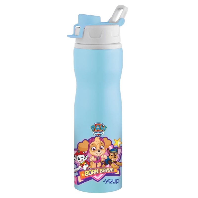 Youp Stainless Steel Blue Color Paw Patrol Kids Loop Cord Bottle Expert – 750 ml