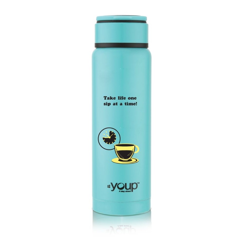 Youp Thermosteel Insulated Aqua Blue Color Kids Water Bottle Yp261 – 260 Ml