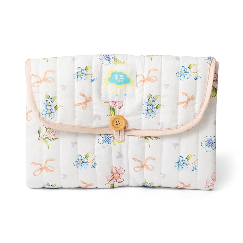 Fancy Fluff Organic Portable Changing Mat – Heirloom