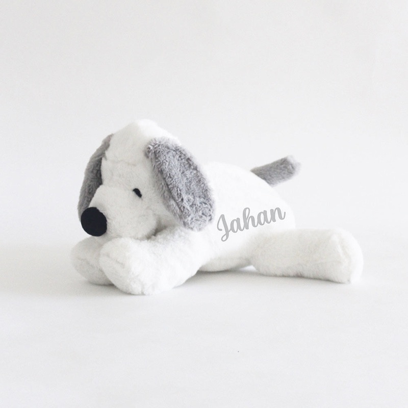 Personalised Flopsy The Doggy –  Grey