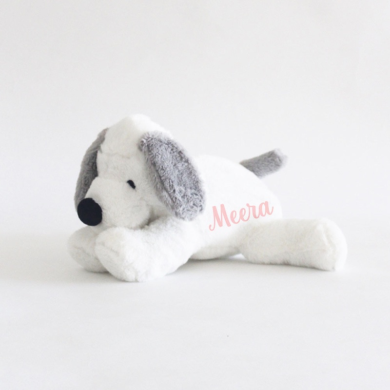 Personalised Flopsy The Doggy – Pink
