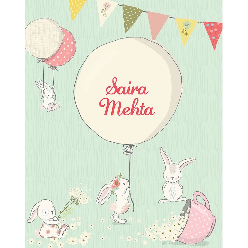 Personalised Folders – Bunny