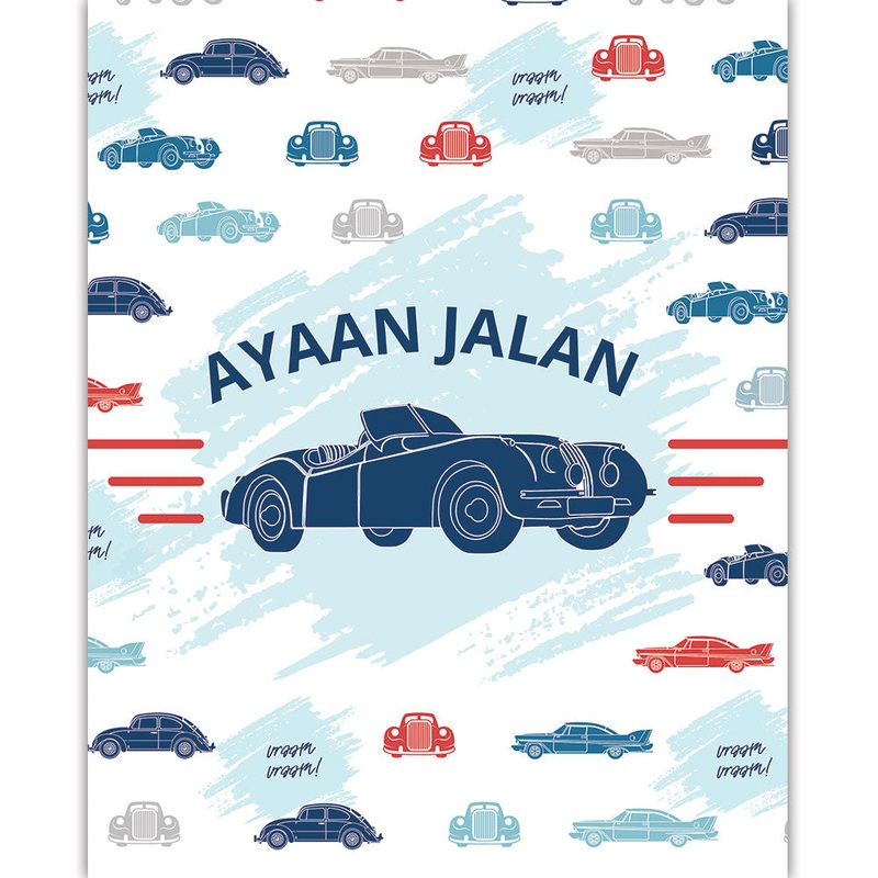 Personalised Folders – Cars