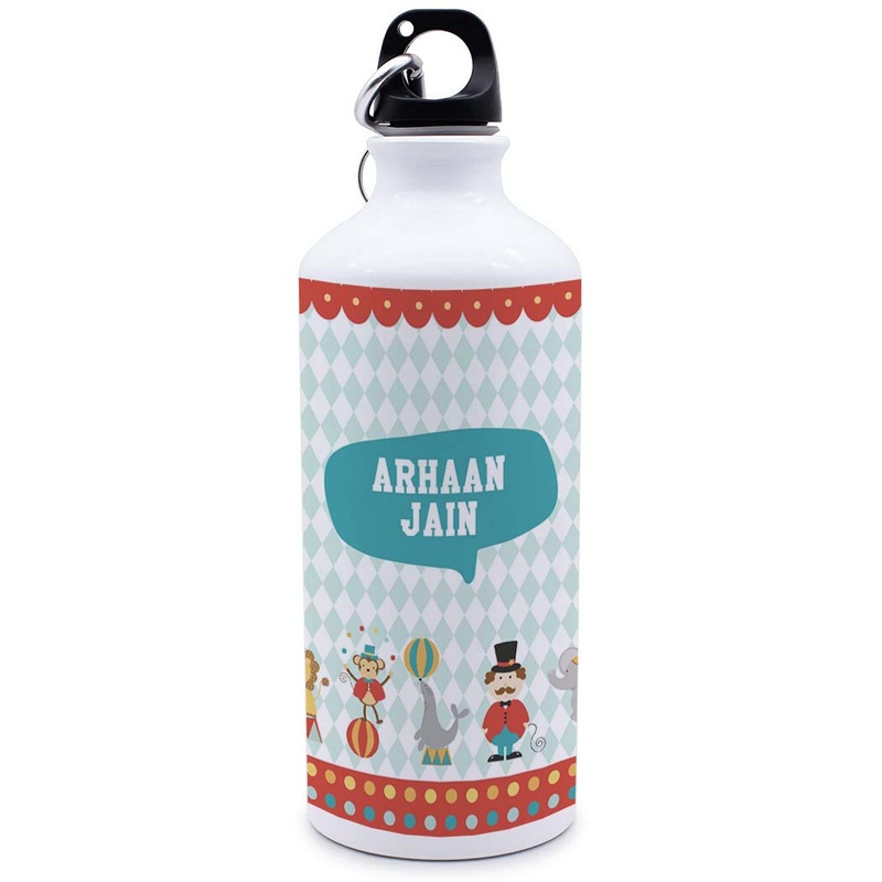 Personalised Water Bottle- Circus