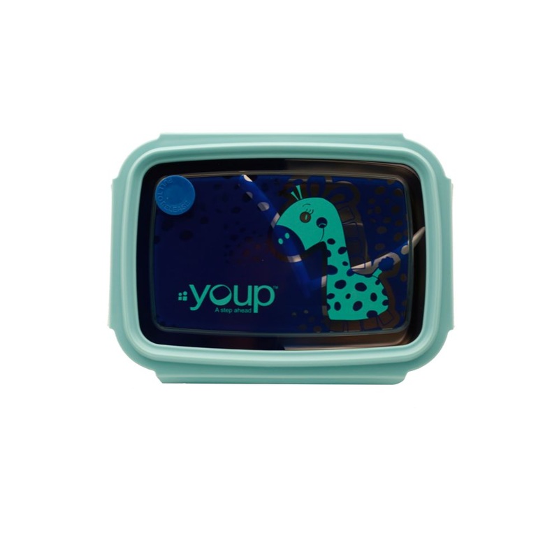 Youp Stainless Steel Blue Color Kids Lunch Box Ypl8001 – 800 Ml