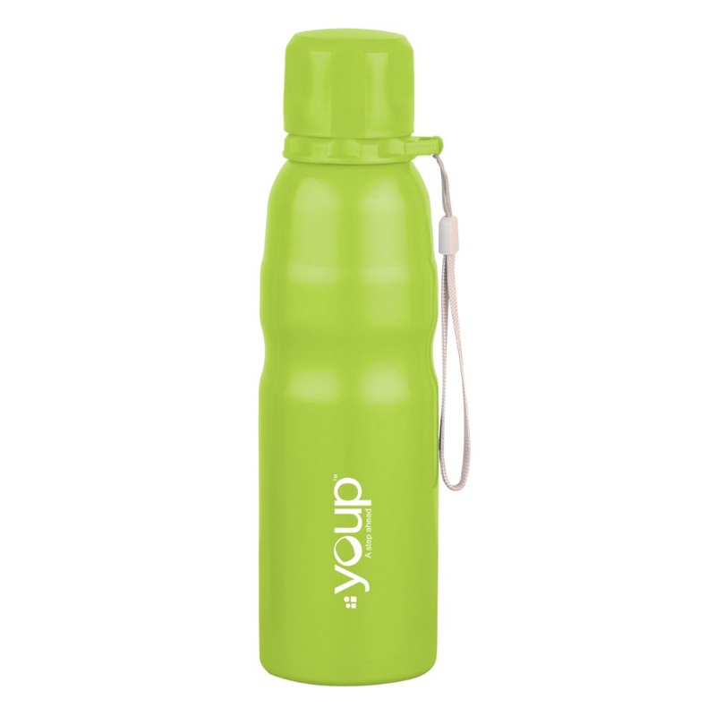 Youp Stainless Steel Green Color Sports Series Bottle Harry – 750 Ml