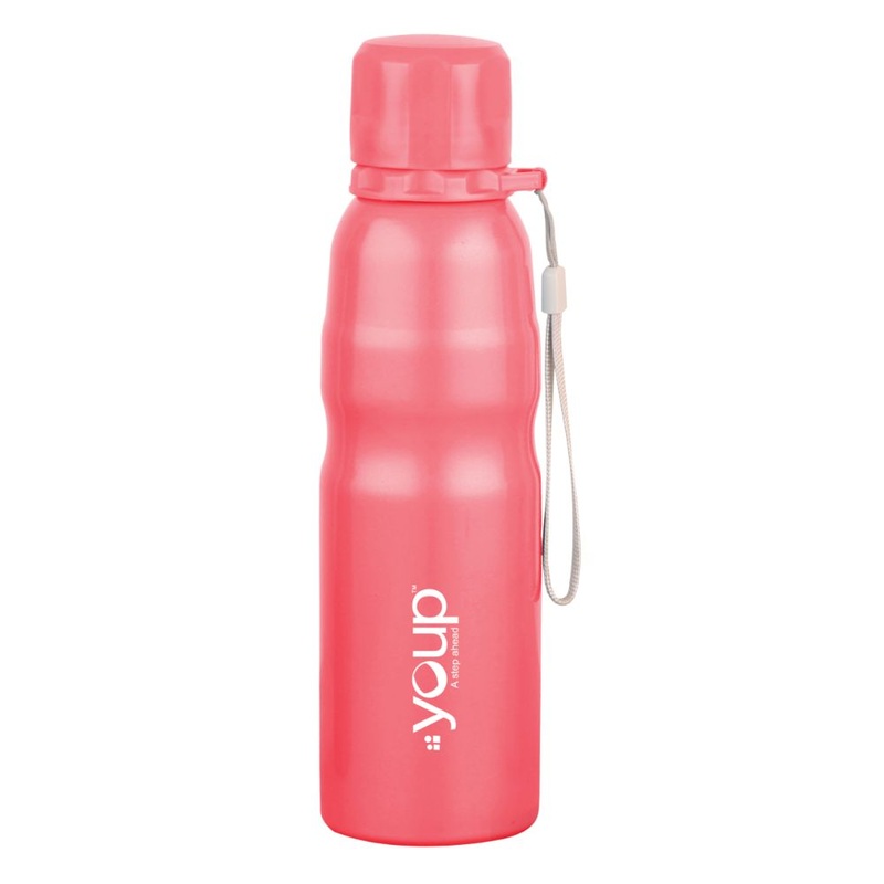 Youp Stainless Steel Pink Color Sports Series Bottle Harry – 750 Ml