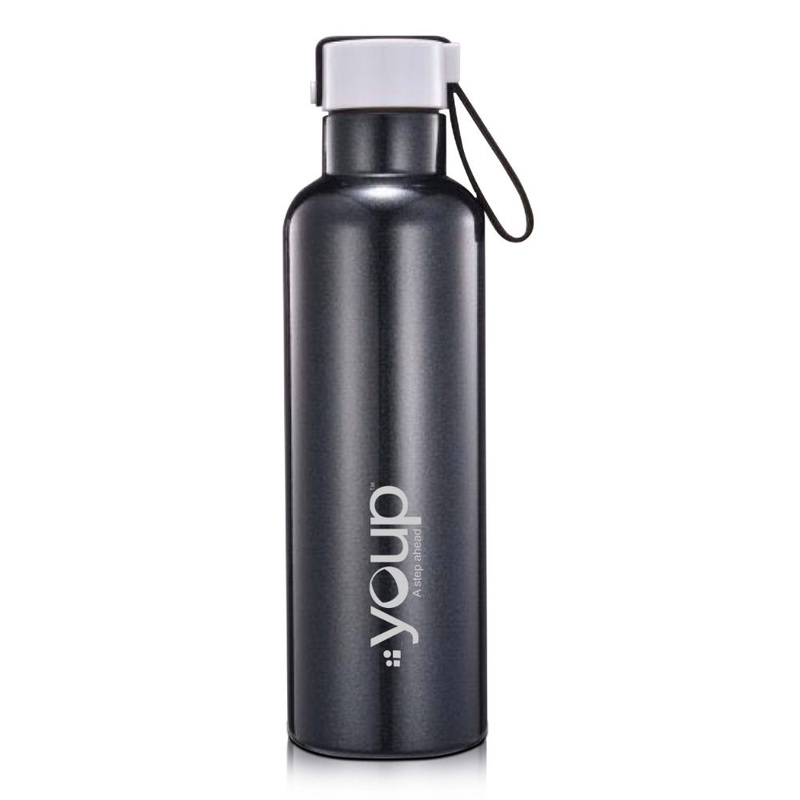 Youp Thermosteel Insulated Black Color Bottle Twinkle501 – 500 Ml