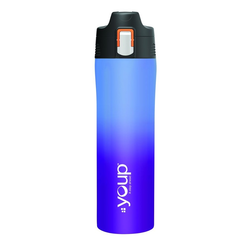 Youp Thermosteel Insulated Blue Purple Color Water Bottle Lexus – 500 Ml