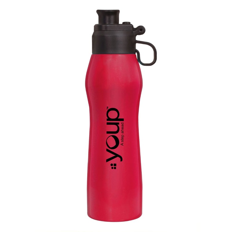 Youp Thermosteel Insulated Red Color Water Bottle Maisy – 600 Ml