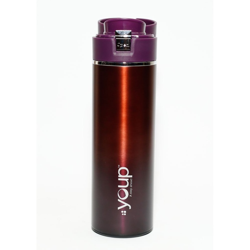 Youp Thermosteel Insulated Wine Color Bottle Miracle – 500 Ml
