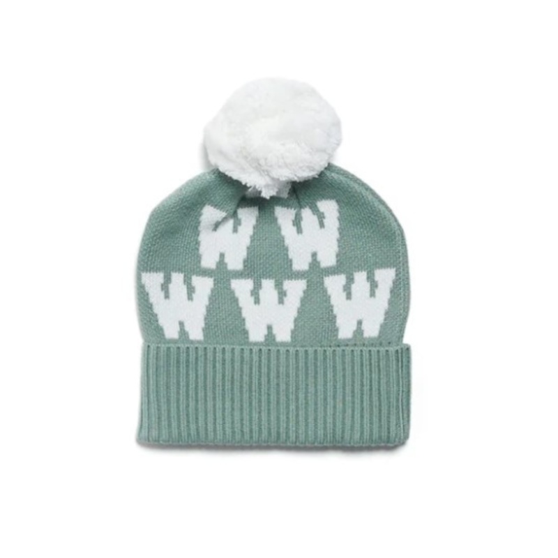 Alpha Beanie Lily Pad & Ivory