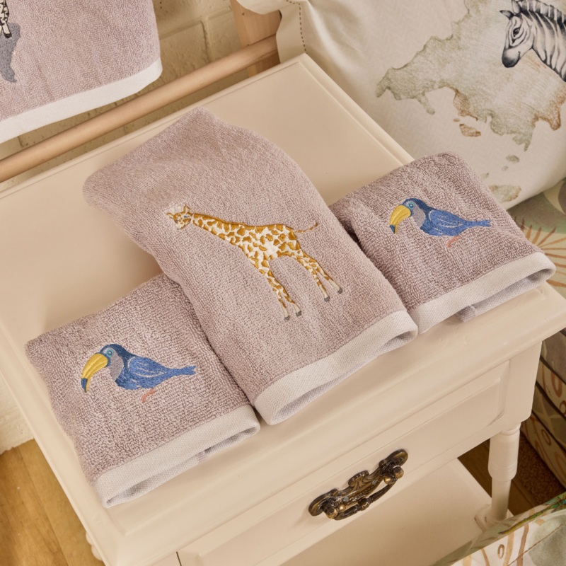 Baby It’s A Wild World Face Towel (Set Of 2)