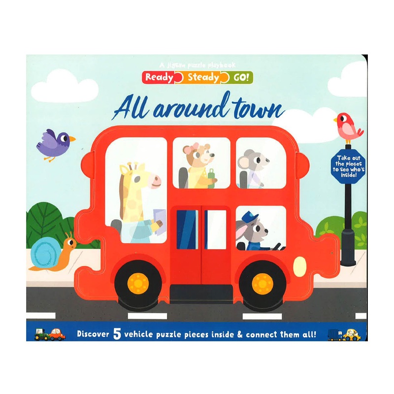Jigsaw Book: Ready Steady Go – All Around Town