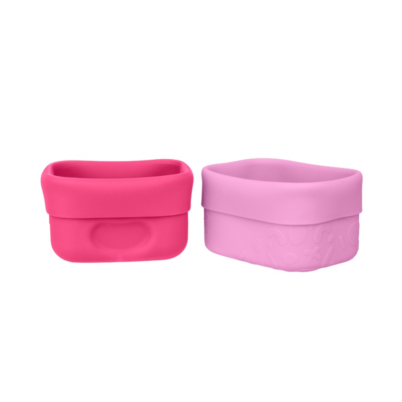 b.box Silicone Snack Cups – Berry