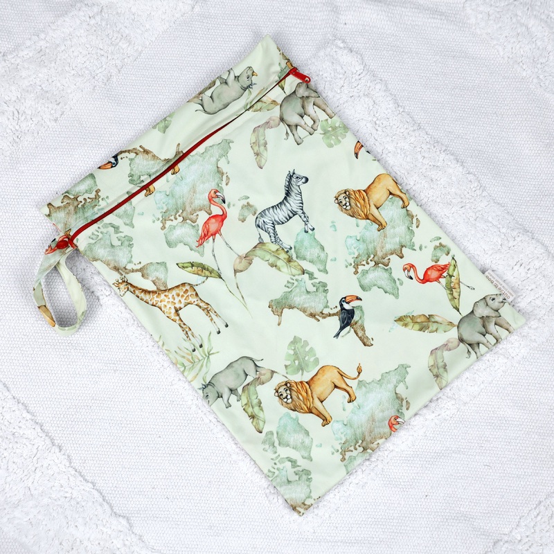Baby It’s A Wild World Wet Bag
