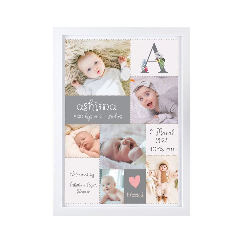 Birth frame – Statistical Marvel Frame