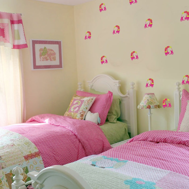 Delhi Delight Mini Wall Art Stickers