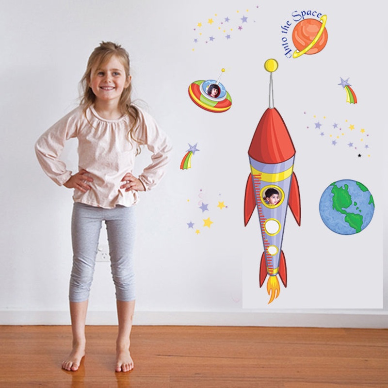 Grow Along – Outer Space Height Chart Wall Sticker