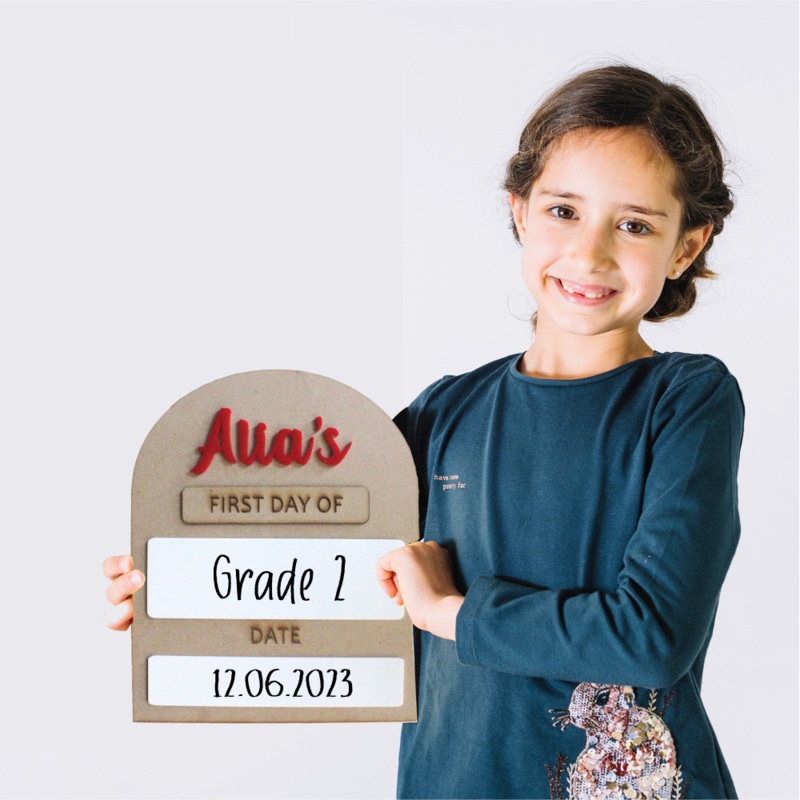 New School Year Plaque