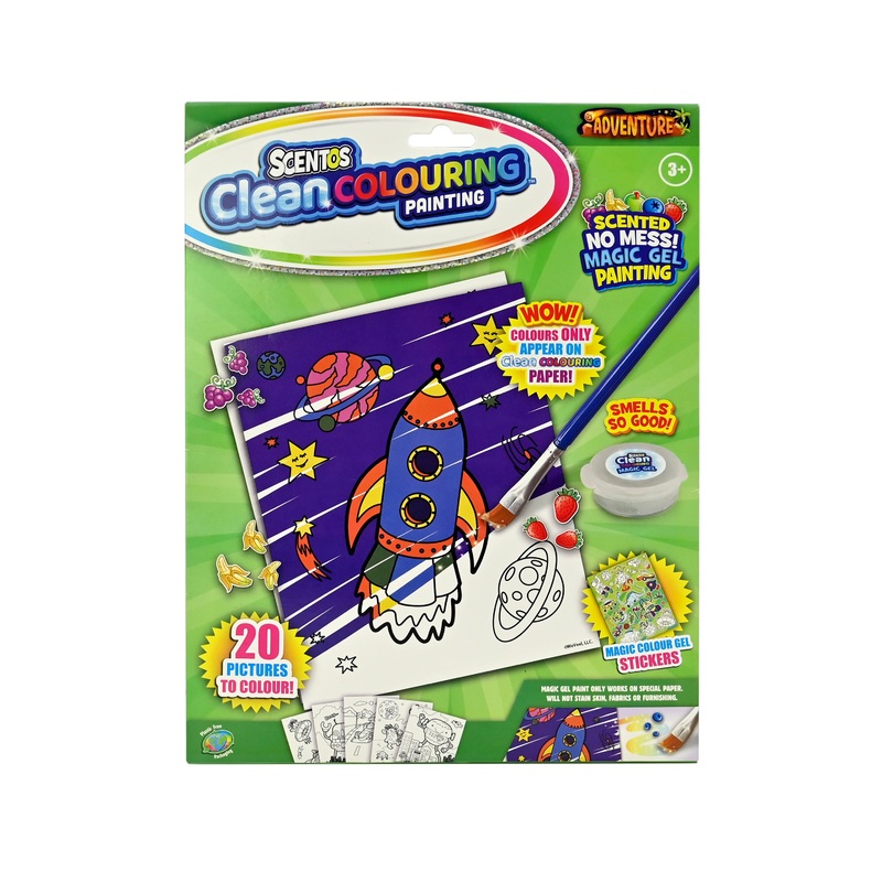 Scentos Clean Colouring Painting – Adventure