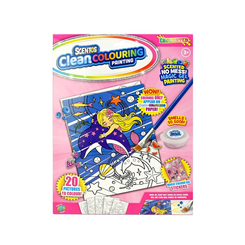 Scentos Clean Colouring Painting – Enchanted