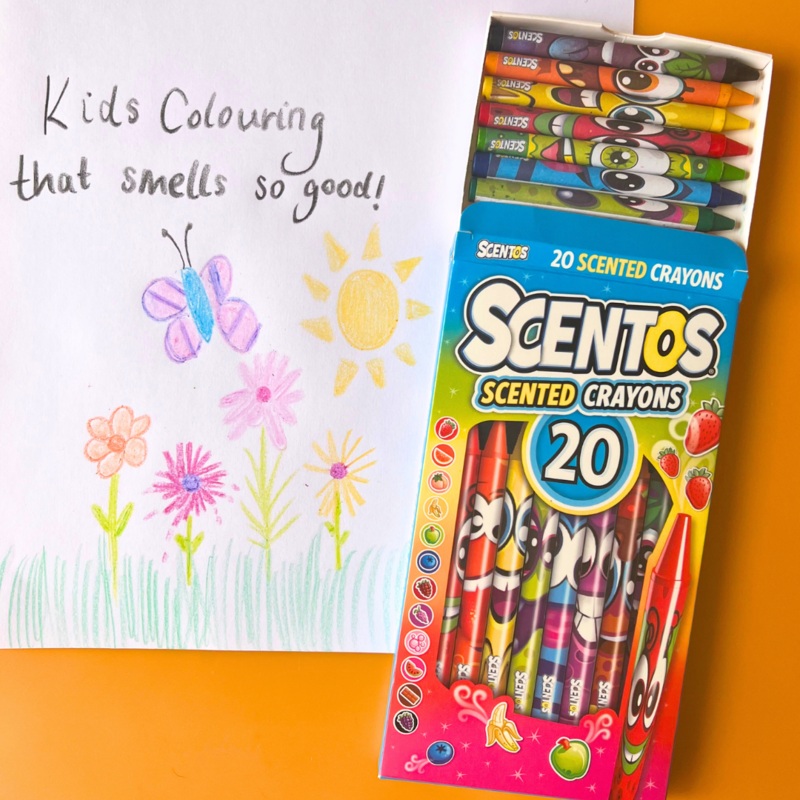 Scentos Scented Crayons, Pack Of 20